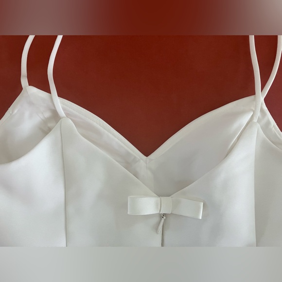 Amsale Faille Midi Column Sheath Dress - LW139 - Picture 14 of 16